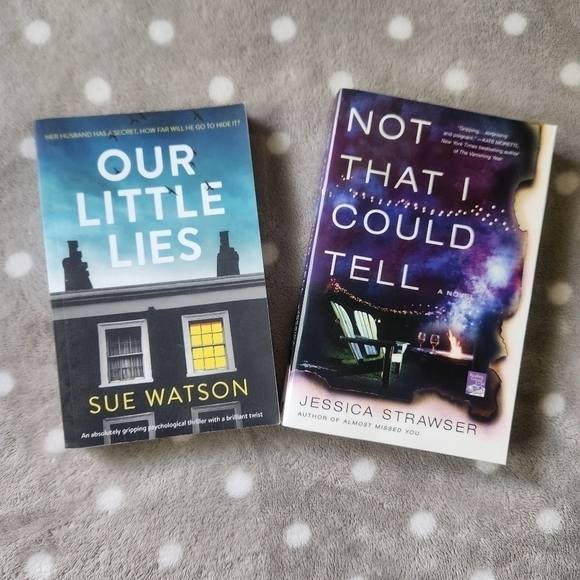 Two Indigo Thriller Books - Not That I Could Tell &  Our Little Lies - Picture 2 of 9